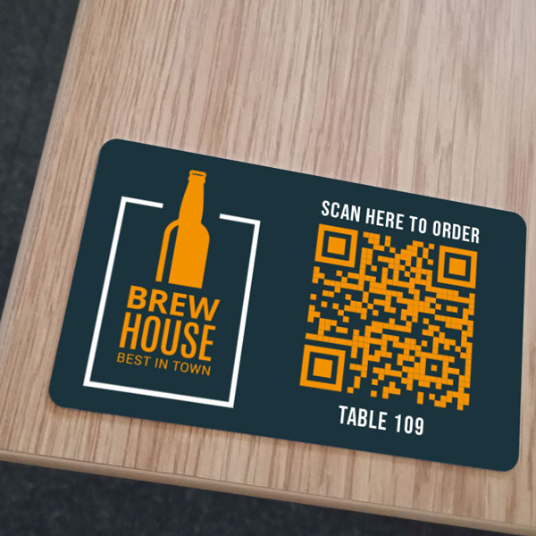 100x60mm Full Colour Printed Qr Code