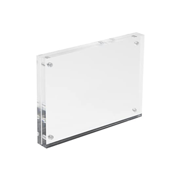 A6 Two Part Acrylic Block Card Holder