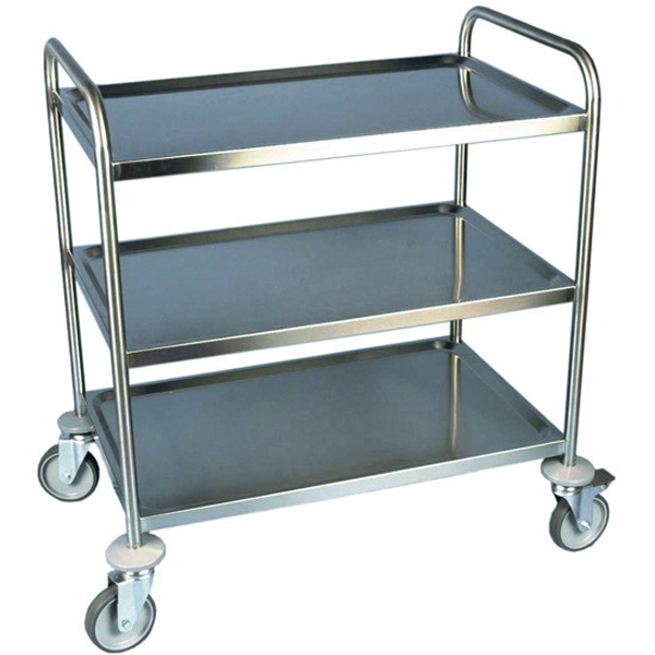 Bourgeat Welded 3 Tier Serving Trolley