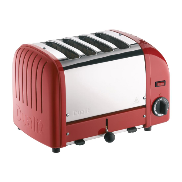 Dualit Classic Vario 4 Slot Toaster  Red