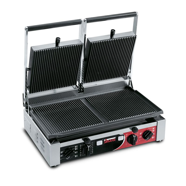 Sirman Double Contact Grill Both Flat