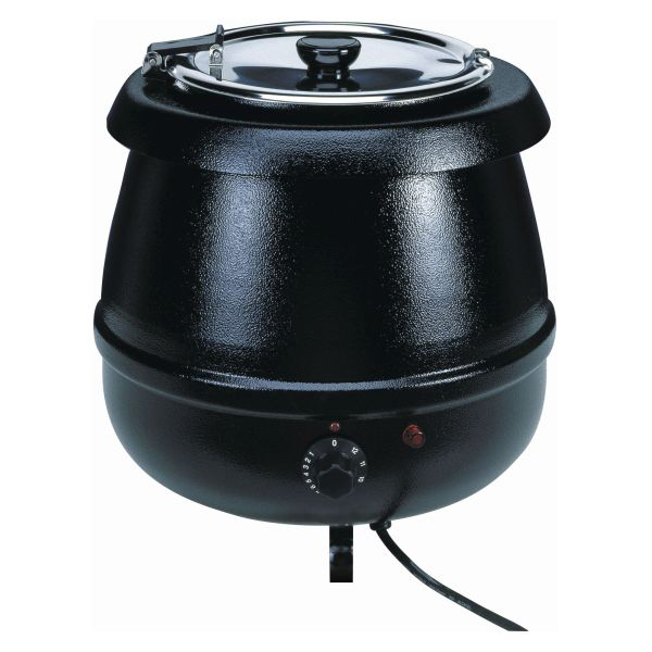 10l Electric Soup Kettle Black