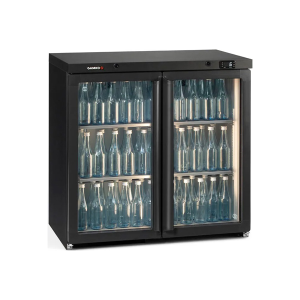 250l Gamko Undercounter Double Hinged