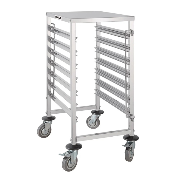 900x380x557mm Vogue 7 Tier Gastro Trolley