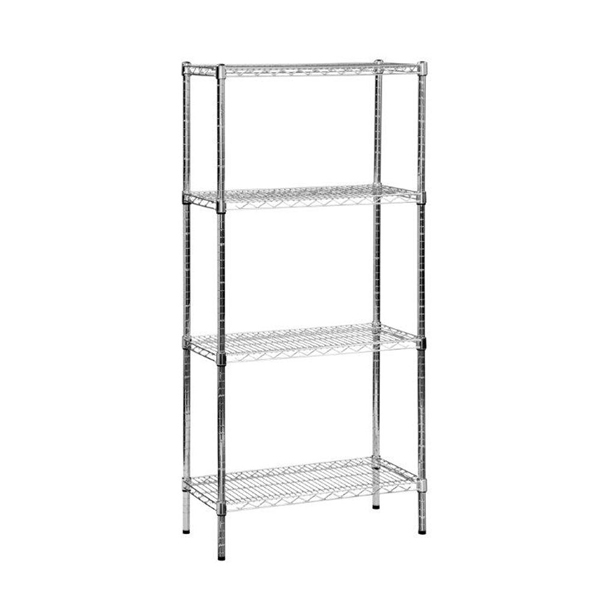 305x1220x2130mm Eclipse Chrome 4 Tier