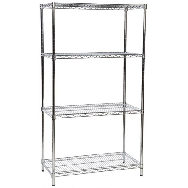 460x1220x1820mm Eclipse Chrome 4 Tier