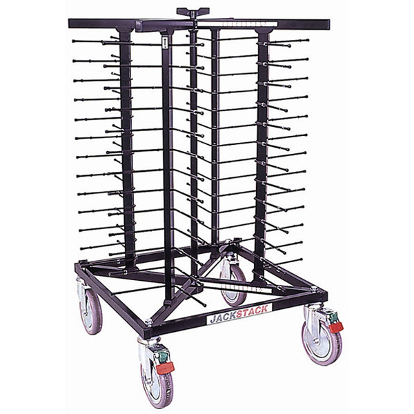 600x600x1030mm Jackstack Mobile Plate Rack